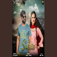 Salute Sumit Kaushik Anjali Raghav New Haryanvi Dj Song 2023 By Raj Mawar Poster